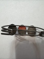 Vintage Navajo Coin silver Turquoise Bracelet E2 - Additional view 2