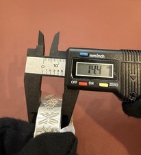 Native American Sterling Fred Harvey Era Turquoise Thunderbird Cuff Bracelet - Additional view 17