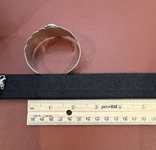 Native American Sterling Fred Harvey Era Turquoise Thunderbird Cuff Bracelet - Additional view 21