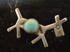 Fred Harvey Era Navajo  Deer Bell Sterling Silver 925 Brooch/Pin - Additional view 4