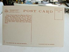 1915-30 FRED HARVEY Grand Canyon National Park Postcard MOJAVE POINT At Night TM - Additional view 2