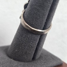 Vintage Fred Harvey Native American 925 Sterling Silver Turquoise Ring Size 6 - Additional view 3