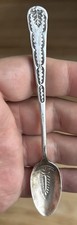 Vintage Navajo old pawn Coin silver Fred Harvey era Stamped Spoon 5” - Additional view 3
