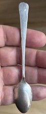 Vintage Navajo old pawn Coin silver Fred Harvey era Stamped Spoon 5” - Additional view 4
