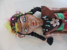 antique PLASTIC FRED HARVEY TRADING POST skookum  early 1900s Native American - Additional view 4