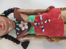 antique PLASTIC FRED HARVEY TRADING POST skookum  early 1900s Native American - Additional view 5