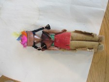 antique PLASTIC FRED HARVEY TRADING POST skookum  early 1900s Native American - Additional view 6