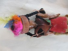 antique PLASTIC FRED HARVEY TRADING POST skookum  early 1900s Native American - Additional view 7