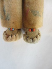 antique PLASTIC FRED HARVEY TRADING POST skookum  early 1900s Native American - Additional view 9