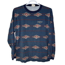 Vintage Fred Harvey Trading Company Shirt Mens Large Aztec Grand Canyon 90s USA