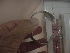 Fred Harvey Era  Navajo Repouse SterlingSilver Cerrillos Turquoise Bracelet - Additional view 7