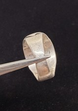 Old Pawn 1940’s Fred Harvey EraNative American Sterling Turquoise Ring sz9.75 - Additional view 5