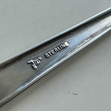 Fred Harvey Era Silver Spoon Eagle & Arrows Turquoise Vintage Sterling - Additional view 3