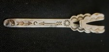 Vintage Native American Fred Harvey Sterling Silver Hand Stamped Bookmark - Additional view 1