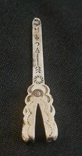 Vintage Native American Fred Harvey Sterling Silver Hand Stamped Bookmark - Additional view 3