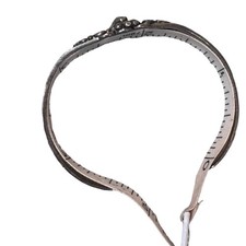 Vtg Fred Harvey Era Childs Sterling Silver Cuff Bracelet Turquoise Boy Girl Baby - Additional view 3