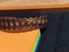Vintage Fred Harvey Era Copper Cuff Bracelet Southwestern Style - Additional view 1