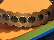 Vintage Fred Harvey Era Copper Cuff Bracelet Southwestern Style - Additional view 11