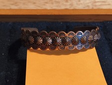 Vintage Fred Harvey Era Copper Cuff Bracelet Southwestern Style
