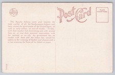 In Apache Land New Mexico NM Postcard Fred Harvey - Additional view 1