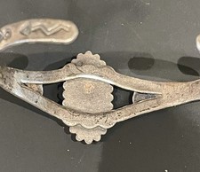 Vintage Fred Harvey Sterling silver With Malachite Stone- Many Stampings - Additional view 4