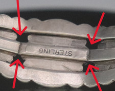 Vtg Fred Harvey Era Navajo Sterling Silver Turquoise Cuff Bracelet 6