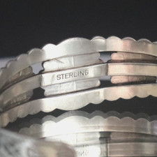 Vtg Fred Harvey Era Navajo Sterling Silver Turquoise Cuff Bracelet 6