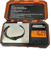 Fred Harvey Era NAVAJO Green TURQUOISE Sterling Silver DOG HORSE Cuff Bracelet - Additional view 9