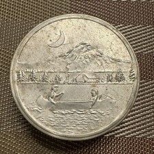 9 Antique Folding Cups, Fred Harvey, Pennsylvania Railroad, Rock Island News - Additional view 1