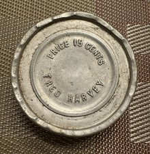 9 Antique Folding Cups, Fred Harvey, Pennsylvania Railroad, Rock Island News - Additional view 2