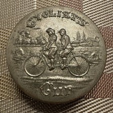 9 Antique Folding Cups, Fred Harvey, Pennsylvania Railroad, Rock Island News - Additional view 16