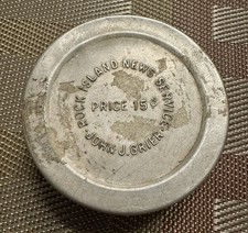 9 Antique Folding Cups, Fred Harvey, Pennsylvania Railroad, Rock Island News - Additional view 7