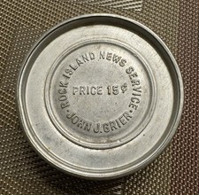 9 Antique Folding Cups, Fred Harvey, Pennsylvania Railroad, Rock Island News - Additional view 8