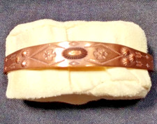 Lot of 2 Vintage Copper Southwest Cuff Bracelets Fred Harvey Thunderbird MCM