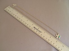 Fred Harvey Era Navajo Sterling Silver Turquoise Knifewing Pendant Necklace - Additional view 4