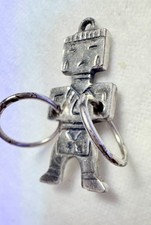 VTG Navajo Kachina Mini Pendant Charm Harvey Era Hoop Dancer  - Additional view 1