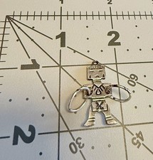 VTG Navajo Kachina Mini Pendant Charm Harvey Era Hoop Dancer  - Additional view 5