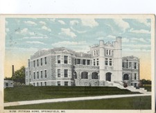 H1769 Pythian Home, Springfield, Mo. Missouri Fred Harvey Postcard #52333