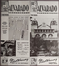 1940s Fred Harvey Alvarado Hotel Albuquerque New Mexico Brochure B4-39 - Additional view 2