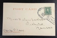 Territorial/Doane Cancel GRAND CANYON AZ (3/11) 1906 Postcard Hotel Fred Harvey - Additional view 1