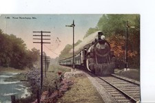 Newburg, Mo. Missouri Fred Harvey #5350 Postcard, Near Rolla. Frisco Railroad