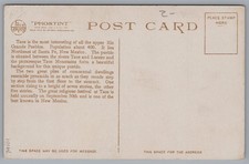 Pueblo At Taos New Mexico Fred Harvey Phostint Postcard - Additional view 1