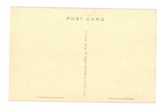 Grand Canyon Arizona Hermit's Rest West Porch Fred Harvey Hard-Colored Postcard - Additional view 1