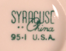 Fred Harvey GOLD LION Cup & Saucer SYRACUSE CHINA September 1966 - Additional view 4