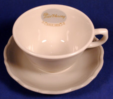 Fred Harvey GOLD LION Cup & Saucer SYRACUSE CHINA September 1966 - Additional view 5