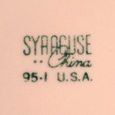 Fred Harvey GOLD LION Cup & Saucer SYRACUSE CHINA September 1966 - Additional view 9