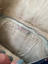 Vintage Hand Woven Fred Harvey El Grandee Wool Clutch Purse Blue Chimayo - Additional view 4