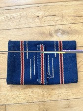 Vintage Hand Woven Fred Harvey El Grandee Wool Clutch Purse Blue Chimayo - Additional view 8
