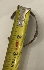 Vintage Copper Sterling Silver Navajo Thunderbird Cuff Bracelet Fred Harvey Era - Additional view 5