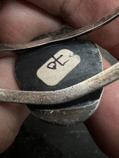 Vintage Navajo Sterling Silver Turquoise Native Cuff Bracelet 925 Fred Harvey - Additional view 11